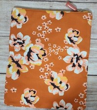Rachel Pally Zahara Reversible Fold Over Clutch Purse Orange Spring Fab Fit Fun