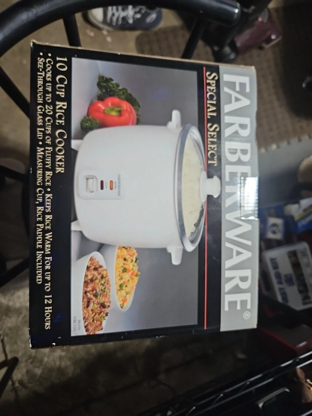 Farberware Special Select 10 Cup Rice Cooker Steamer FSRC100