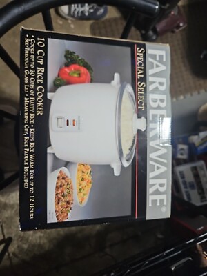 Farberware Special Select 10 Cup Rice Cooker Steamer FSRC100