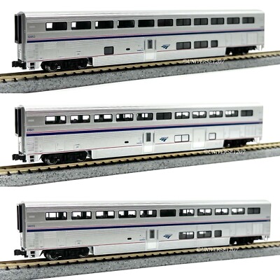 N Scale Kato 10-1788 ALC-42 Charger & Superliner Amtrak Phase VI 4
