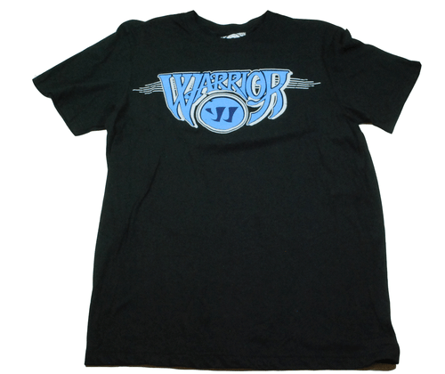 Warrior Hersher Hockey / Lacrosse Lifestyle Black & Blue T-Shirt - Picture 4 of 4