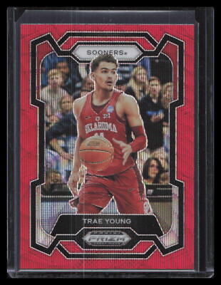2024 Panini Prizm Draft Picks #49 Trae Young Red Wave Prizms 2024 Panini Prizm Draft Picks #49 Trae Young Red Wave Prizms