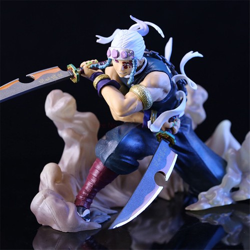 Anime Demon Slayer Corps Uzui Tengen Figure PVC Model Toys Collectible Gift 14cm - Picture 9 of 14