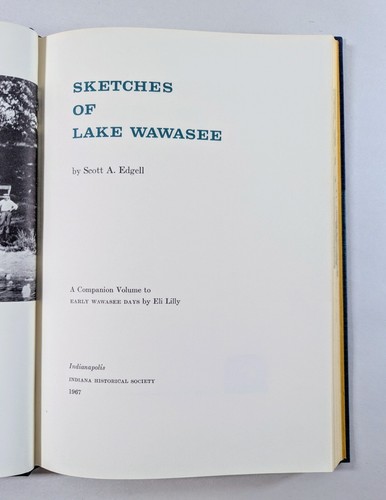 Sketches of Lake Wawasee Turkey Lake Kosciusko County Indiana 1967 Book NICE - Picture 3 of 9