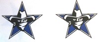 Football Helmet Decals Bumper & Awards Desperados Football Helmet Decals Bumper & Awards Desperados