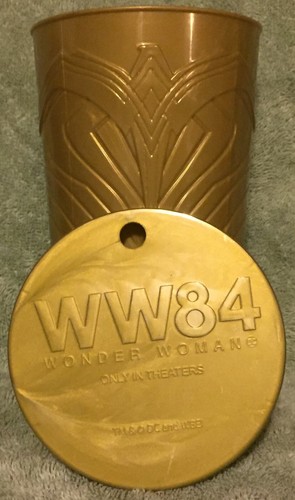 Wonder Woman 84 Movie, Movie Theater Collector Cups & Tin SETS - WW84 - 2020 - Picture 15 of 37