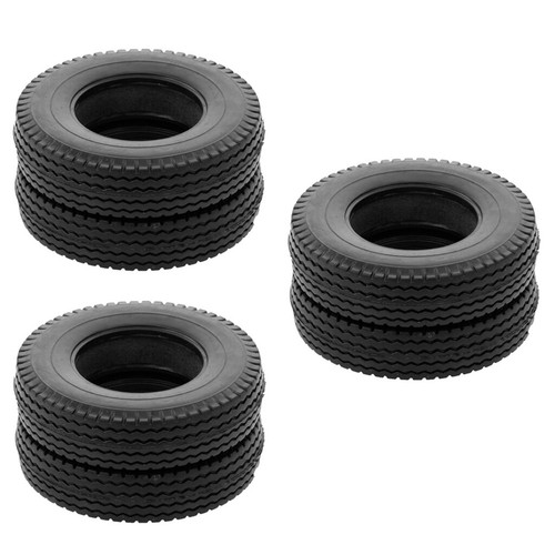 6 stück 1/14 rc gummireifen für tamiya lkw rc kletteranhänger autoteile