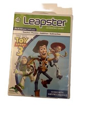 Leap Frog Leapster Learning Game Disney Pixar Toy Story 3 Age 4-7 Pre-K Thru 1st