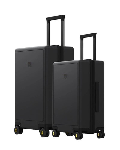 Sangle De Bagage Master Lock 4682DBLR Acceptée TSA – Jeu De 2 Sangles Noires Et Bleues, Neuves