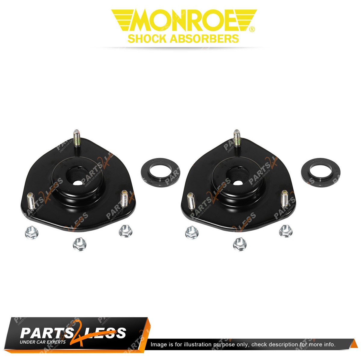 Front Strut Mount Monroe 905950 Strut-Mate Strut Mounting Kit 4runner Strut Mount - View #10
