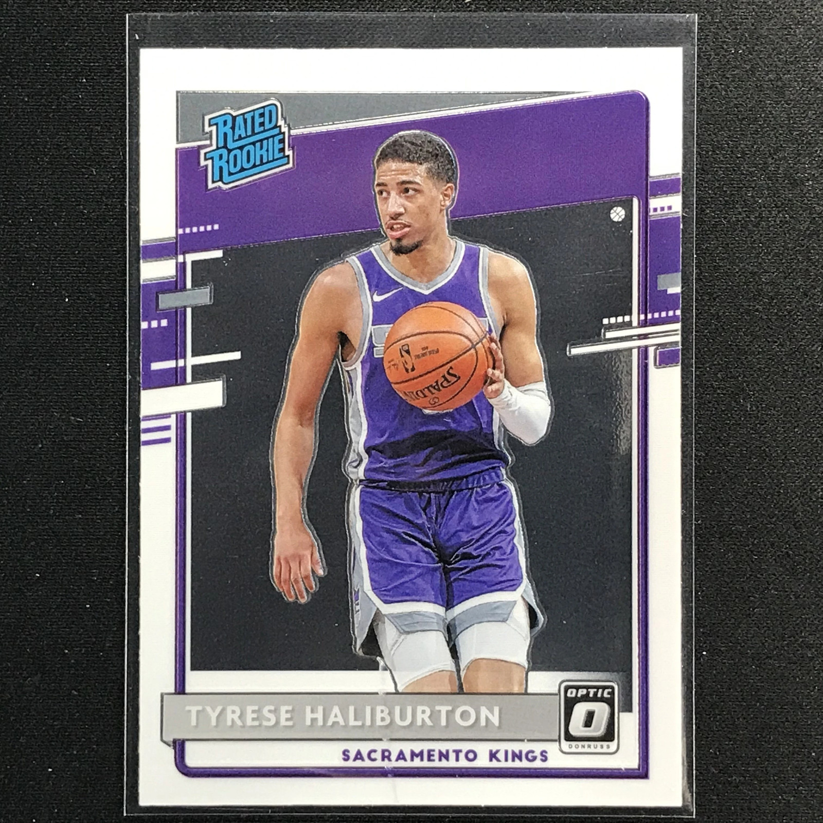 2020-21 Donruss Optic TYRESE HALIBURTON Rated Rookie Base #162