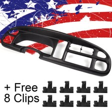 Fit For 98-02 Dodge Ram Truck Wclips 5gk51dx9aa Dash Instrument Cluster Bezel