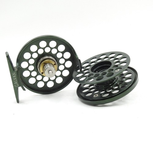 Galvan Standard 2.75 Fly Fishing Reel. Green. - Picture 7 of 7