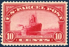 US Parcel Post Scott # Q6 Mint Hinged VF-XF