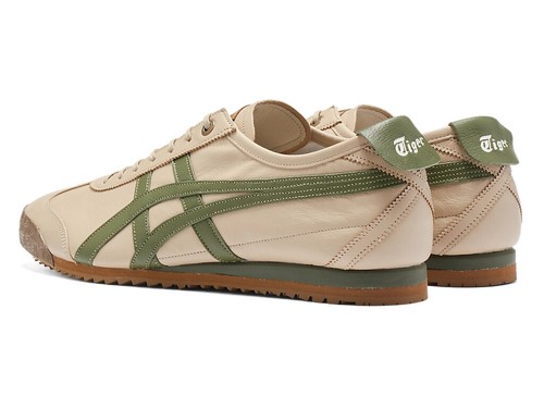 onitsuka tiger MEXICO 66 SD 1183A872 254 BEIGE GREEN unisex shoes US 4-14 #3 - Picture 4 of 6
