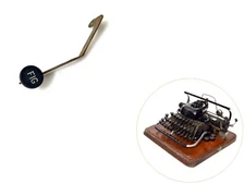 FIG Key for Blickensderfer No.7 Typewriter Antique Keytop & Sublever Part Vtg