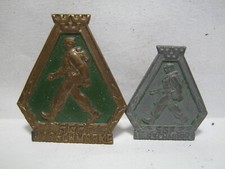 2 insignes militaires suédois - 40 s