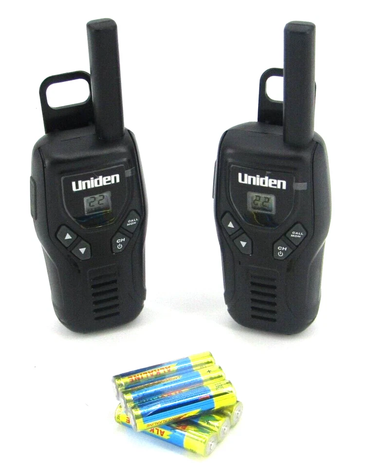 Uniden GMR 2-Way Radio Walkie Talkie Long Mile Range Kids Two Pack Pair Handheld - Image 4 of 4
