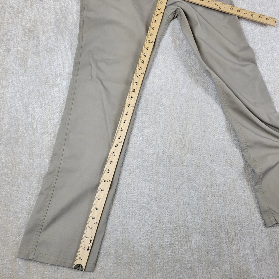 Calça Mulisha Masculina Metal 32x32 Bege Cáqui Leve Chino Motocross Caveira - Imagem 4 de 4