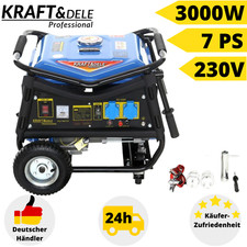 Stromerzeuger Benzin Stromaggregat Notstromaggregat Stromgenerator Leise 230V