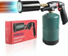 DOMINOX Cooking Torch Kitchen Blow Torch, Creme Brulee Torch, Propane Torch