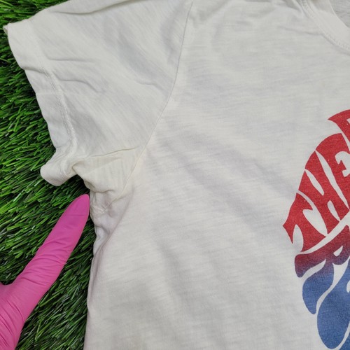 The-Beatles Shirt Womens Medium 19x25 Rubber-Soul White - Picture 5 of 17
