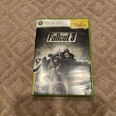 Fallout 3 (Microsoft Xbox 360, 2008) Complete