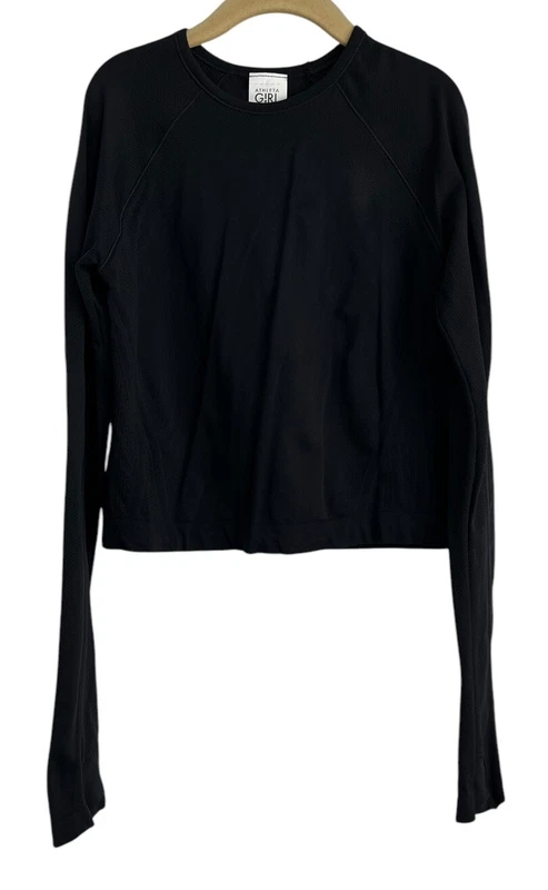 athleta rise above crop top pullover stretchy 