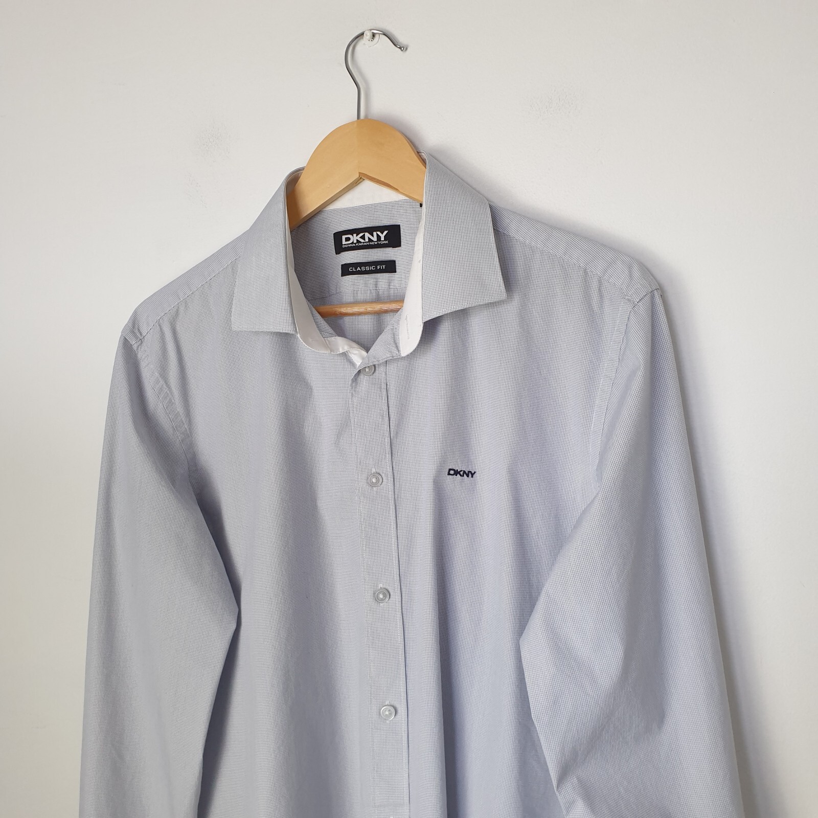 【SCENERITY】Cuff check shirt Comfort Stretch Non-Iron Check Dress Shirt - Purple – Paul