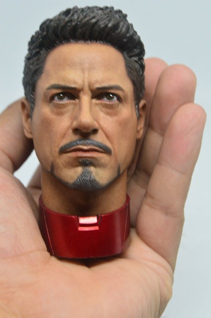 tony stark head sculpt
