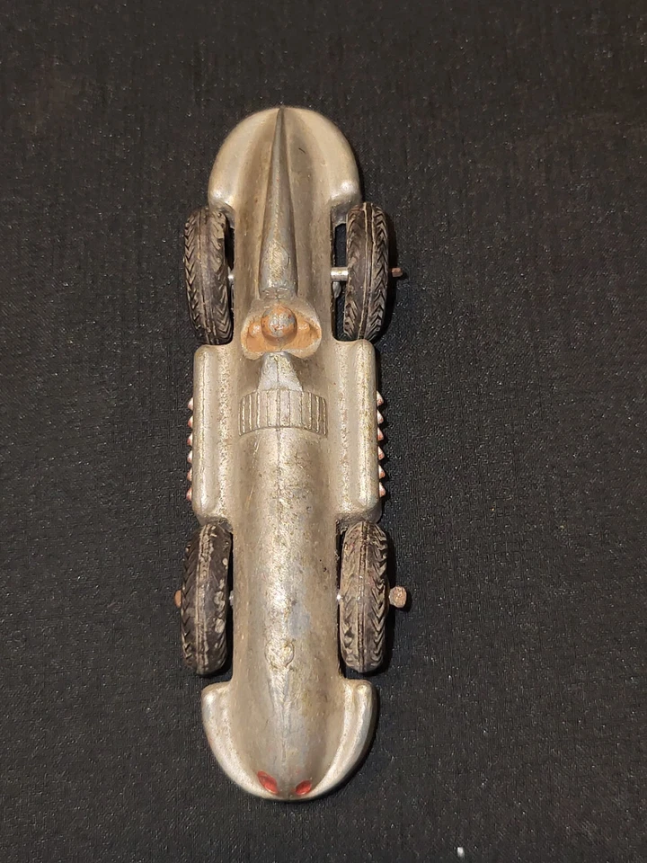 Coche de carreras Fórmula de colección Velocidad del viento Dinky Toys Inglaterra por Meccano 1950 Foto 3 de 4