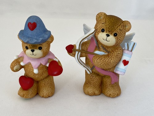 Lucy and Me Bears Cupid Artist I'm Sorry Red Bows Lucy Rigg Bear Figurines - Picture 2 of 19