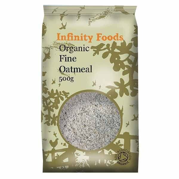 Infinity Organic Fine Oatmeal 500g