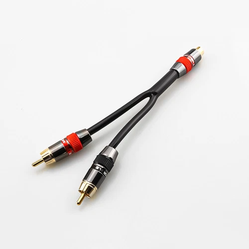 HiFi 3ft RCA Y Splitter Audio Jack Cable Adapter Female to 2 RCA Male Connectors - Picture 6 of 7