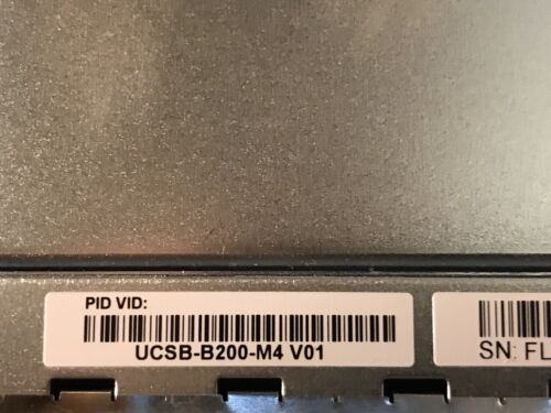 Cisco B200 M4 Two E5-2670V3 24 Core 512GB Ram Blade Server 2x SFF VIC1340 - Picture 3 of 5