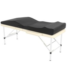 Lash Bed Topper, Ergonomic Curvy Massage Table Foam Topper, Non-Slip Esthetic...
