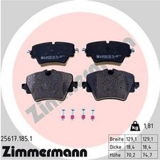 ZIMMERMANN BREMSBELÄGE BMW 1 2 F45 F46 3 4 5 G31 X1 F48 X2 F39 MINI MINI F60 F54