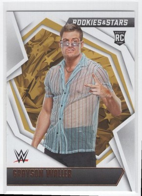 2022 Panini Chronicles WWE Rookies & Stars Bronze Grayson Waller Rookie #182