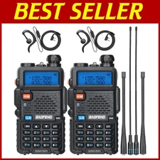 Rechargeable Two Way Radio Kit for Camping, Hunting 2Pack