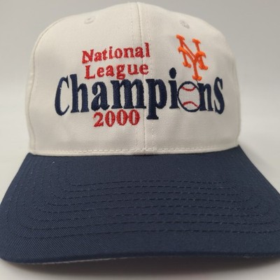 ampm限定　2000年日米野球　スタジャン Vintage New York Mets Hat Snapback White Blue MLB 2000 National