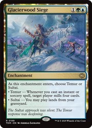 Glacierwood Siege (189) Tarkir: Dragonstorm Rare MTG