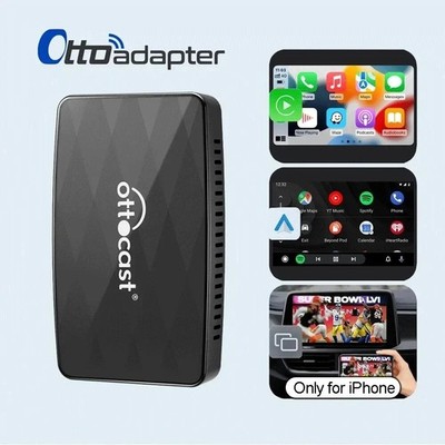 Ottocast MX AI BOX 3in1 Screen Mirroring Wireless CarPlay Android Auto Adapter