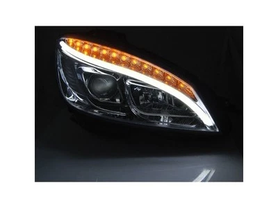 faros tubo luz cromo mercedes-benz w204 2007-2010 Foto 3 de 4