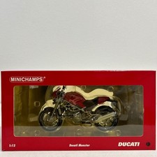 MINICHAMPS 1/12 DUCATI MONSTER S4 PMA MiniChamps Ducati Monster Bike Completed