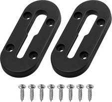 2 Pack 4 in, 4 Holes Kayak Track, Kayak Track Mount, Kayak Low Profile Track