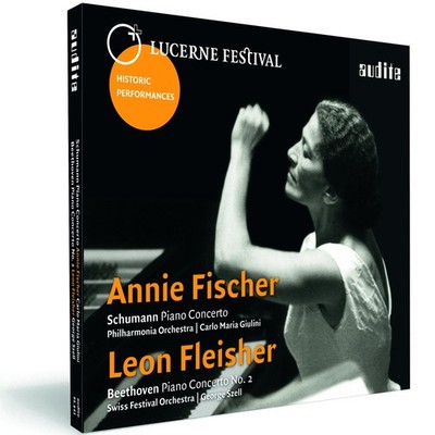 Annie Fischer & Leon Fleisher play Schumann & Beethoven PianoConcertos CD
