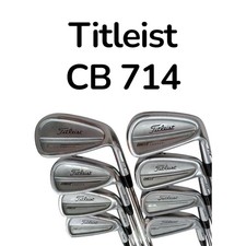  Titleist CB 714 Iron Set 8pcs 3-4-5-6-7-8-9-Pw Dynamic Gold Tour Issue X100