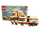 Lego Town 6440 Jetport Fire Squad Truck Light & Sound - Complete in BOX, WORKS!