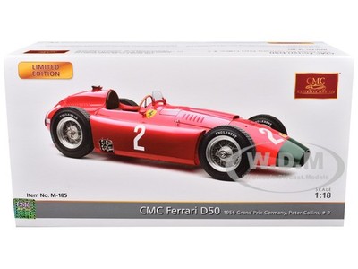 1956 FERRARI LANCIA D50 (LONG NOSE) #2 COLLINS GP GERMANY 1/18