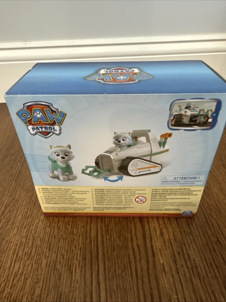Boneco de veículo de brinquedo Paw Patrol Everests Rescue Snowmobile - Spin Master - Imagem 2 de 2